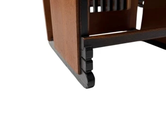 Four Art Deco Modernist High Back Dining Chairs by Architect Caspers, 1920s